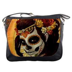 Fantasy Girl Art Messenger Bags by BangZart