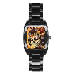 Fantasy Girl Art Stainless Steel Barrel Watch by BangZart