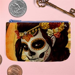 Fantasy Girl Art Large Coin Purse by BangZart