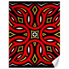 Traditional Art Pattern Canvas 18  X 24   by BangZart