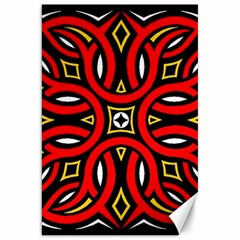 Traditional Art Pattern Canvas 20  X 30   by BangZart