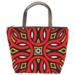 Traditional Art Pattern Bucket Bags Front