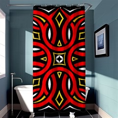 Traditional Art Pattern Shower Curtain 36  X 72  (stall) 