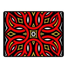 Traditional Art Pattern Double Sided Fleece Blanket (small)  by BangZart