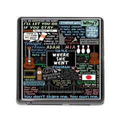 Book Quote Collage Memory Card Reader (square) by BangZart