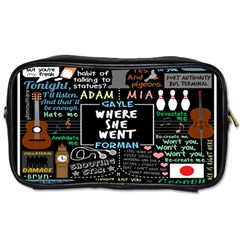 Book Quote Collage Toiletries Bags 2-side by BangZart