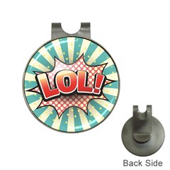 Lol Comic Speech Bubble  Vector Illustration Hat Clips With Golf Markers by BangZart