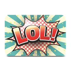 Lol Comic Speech Bubble  Vector Illustration Plate Mats by BangZart