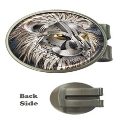 Lion Robot Money Clips (oval)  by BangZart