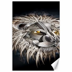 Lion Robot Canvas 12  X 18   by BangZart