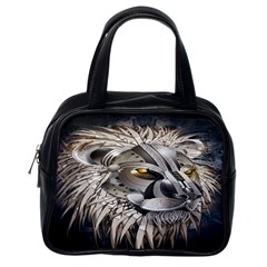 Lion Robot Classic Handbags (one Side) by BangZart