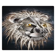 Lion Robot Double Sided Flano Blanket (small)  by BangZart