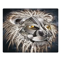 Lion Robot Double Sided Flano Blanket (large)  by BangZart