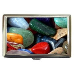 Stones Colors Pattern Pebbles Macro Rocks Cigarette Money Cases by BangZart