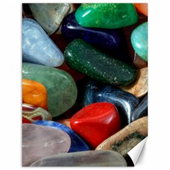 Stones Colors Pattern Pebbles Macro Rocks Canvas 12  X 16   by BangZart