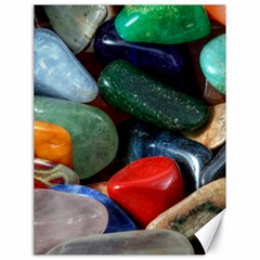 Stones Colors Pattern Pebbles Macro Rocks Canvas 18  X 24   by BangZart