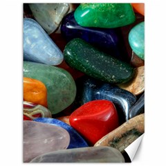 Stones Colors Pattern Pebbles Macro Rocks Canvas 36  X 48  