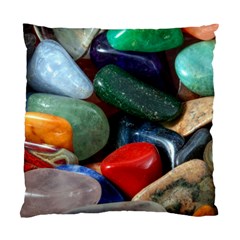 Stones Colors Pattern Pebbles Macro Rocks Standard Cushion Case (two Sides) by BangZart