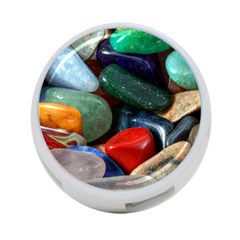 Stones Colors Pattern Pebbles Macro Rocks 4-port Usb Hub (one Side)