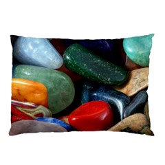 Stones Colors Pattern Pebbles Macro Rocks Pillow Case (two Sides) by BangZart