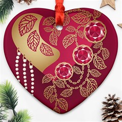 Love Heart Ornament (heart) by BangZart