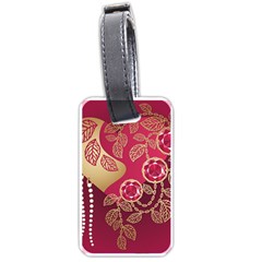 Love Heart Luggage Tags (one Side)  by BangZart