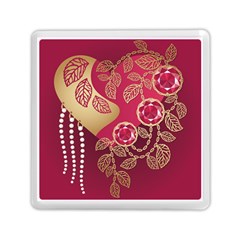 Love Heart Memory Card Reader (square)  by BangZart