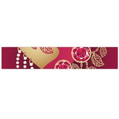 Love Heart Flano Scarf (large) by BangZart