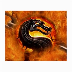 Dragon And Fire Small Glasses Cloth (2-side)