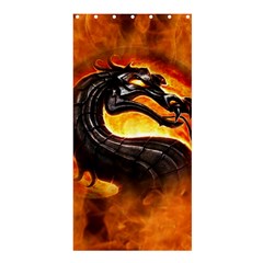 Dragon And Fire Shower Curtain 36  X 72  (stall)  by BangZart