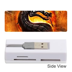 Dragon And Fire Memory Card Reader (stick)  by BangZart