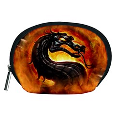 Dragon And Fire Accessory Pouches (medium)  by BangZart