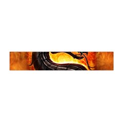 Dragon And Fire Flano Scarf (mini)