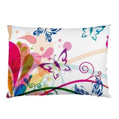 Butterfly Vector Art Pillow Case (two Sides)