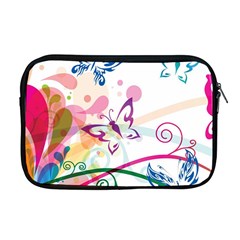 Butterfly Vector Art Apple Macbook Pro 17  Zipper Case by BangZart