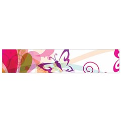 Butterfly Vector Art Flano Scarf (small) by BangZart