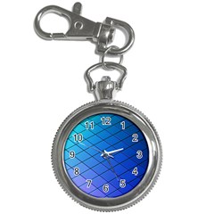 Blue Pattern Plain Cartoon Key Chain Watches