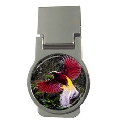 Cendrawasih Beautiful Bird Of Paradise Money Clips (round)  by BangZart