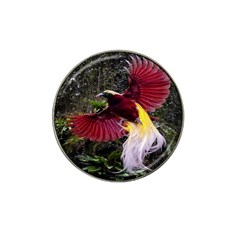 Cendrawasih Beautiful Bird Of Paradise Hat Clip Ball Marker (10 Pack) by BangZart