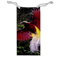 Cendrawasih Beautiful Bird Of Paradise Jewelry Bag by BangZart