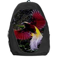 Cendrawasih Beautiful Bird Of Paradise Backpack Bag by BangZart