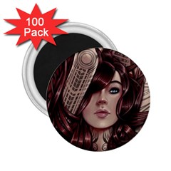 Beautiful Women Fantasy Art 2 25  Magnets (100 Pack)  by BangZart