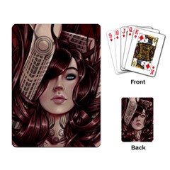 Beautiful Women Fantasy Art Playing Card by BangZart