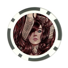 Beautiful Women Fantasy Art Poker Chip Card Guard (10 Pack) by BangZart