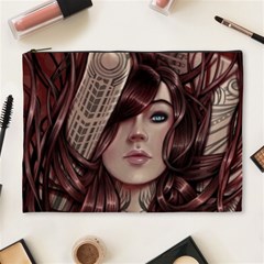 Beautiful Women Fantasy Art Cosmetic Bag (xl) by BangZart