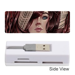 Beautiful Women Fantasy Art Memory Card Reader (stick)  by BangZart