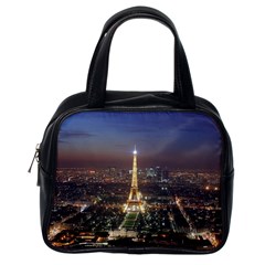 Paris At Night Classic Handbags (one Side) by BangZart