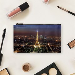 Paris At Night Cosmetic Bag (small)  by BangZart