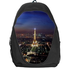 Paris At Night Backpack Bag by BangZart