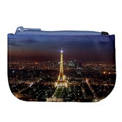 Paris At Night Large Coin Purse